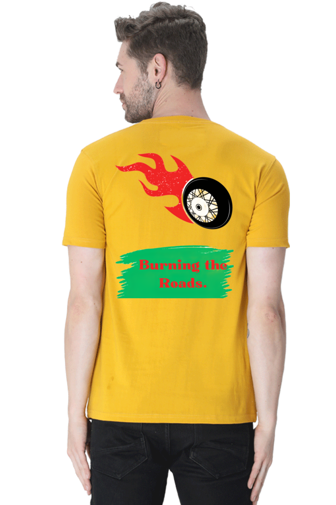 Step into Comfort and Style with Bluelander's Cotton Half Sleeve T-Shirt!