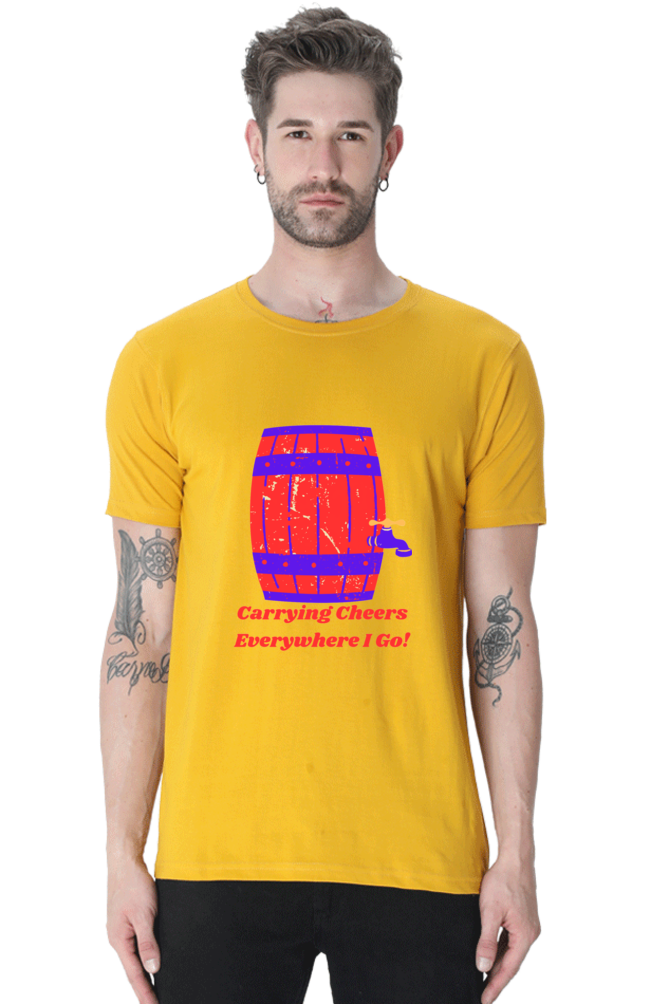 Unleash Your Fashion Statement: Bluelander's Cotton Half Sleeve T-Shirts - Elevate Your Look!