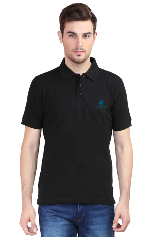 Bluelander's Polo: 220 GSM Premium Cotton - Super Combed, Bio Washed, Unisex Fit. Step into comfort, stride towards your dreams