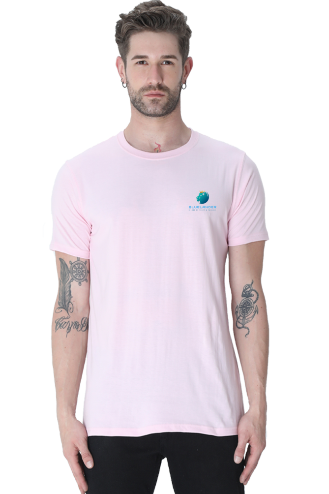 Bluelander's Cotton Half Sleeve T-Shirt -Rock the Cricket Ground in Comfort and Style!