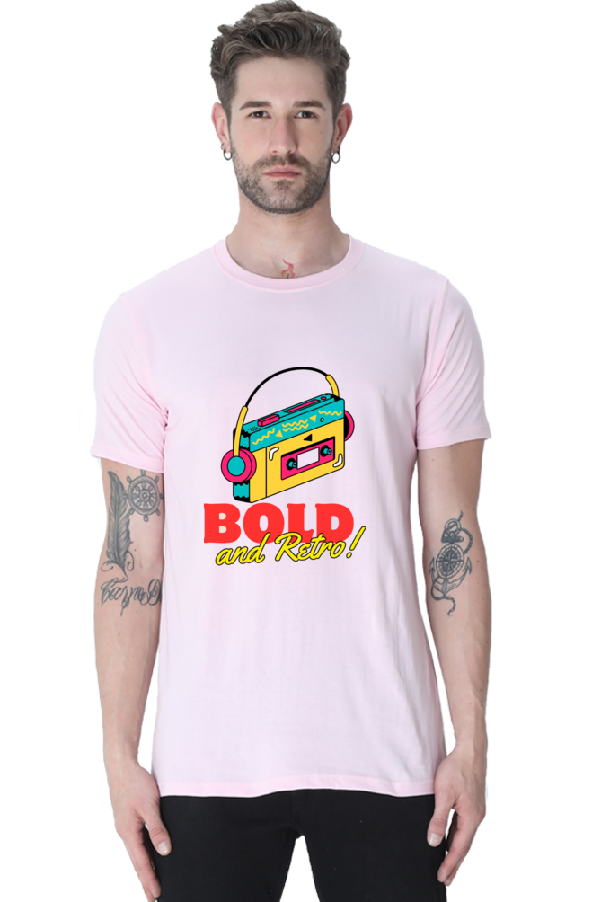 Feel the Fashion Vibe: Elevate Your Style with Bluelander's Cotton Half Sleeve Tees.