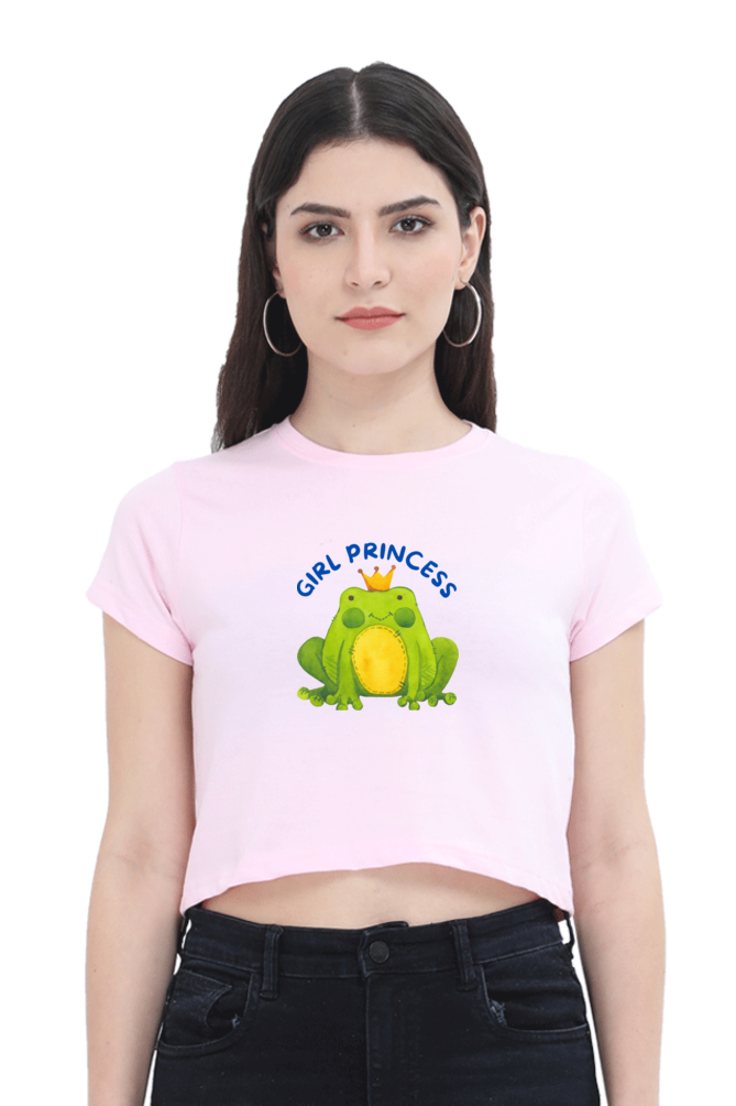 Crop & Shine: Embrace Effortless Elegance with Bluelander's Cotton Crop Top..