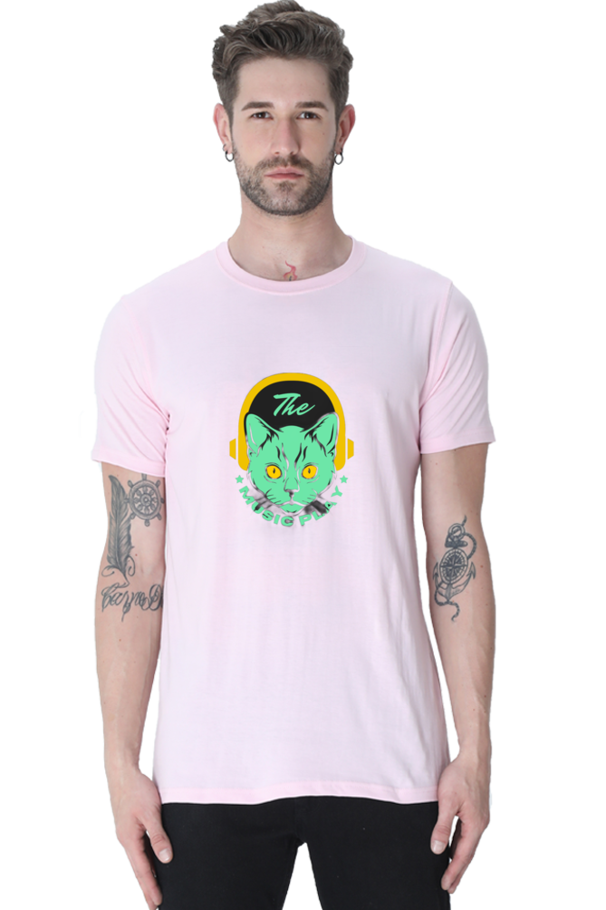 Bluelander Half Sleeve T-Shirts: Elevate Your Style with Quality Comfort and Play the Music of Your Life! #FashionWithPassion.