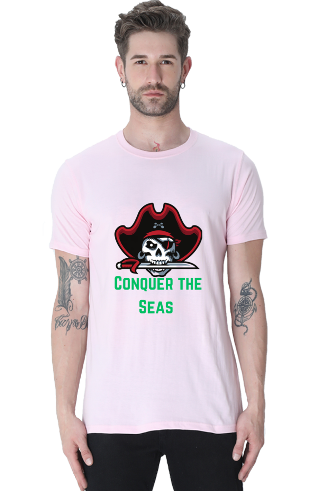 Make a Statement: Bluelander's Enhanced Design Cotton Half Sleeve T-Shirts - Stand Out in Style!