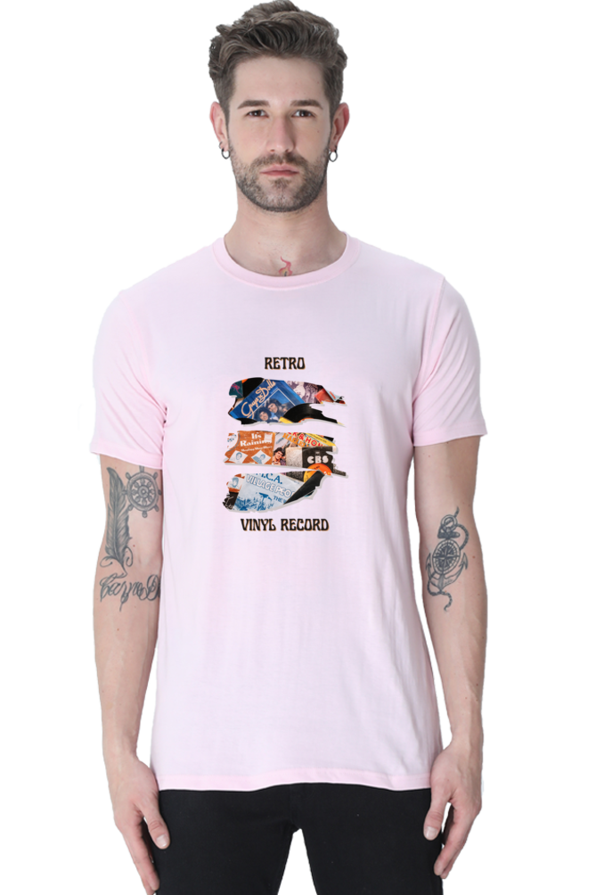 Bluelander half sleeve round neck enhanced quality, comfort, and latest retro designs.