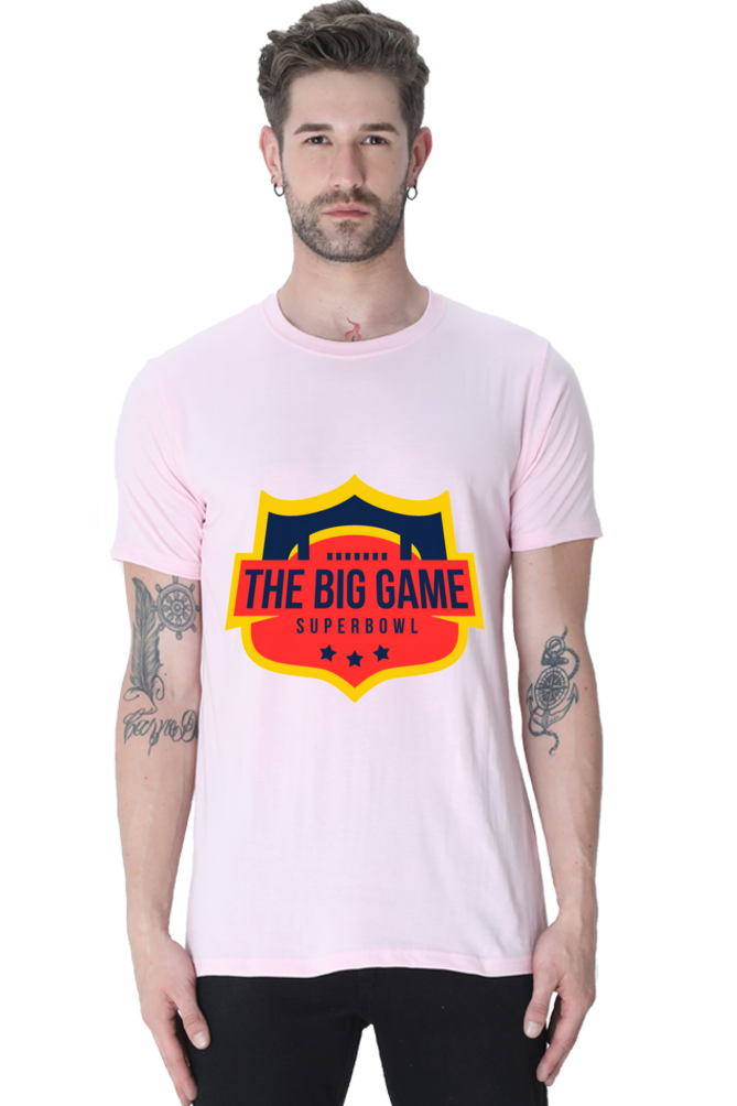 Get Noticed Everywhere You Go with Bluelander's Cotton Half Sleeve T-Shirt!