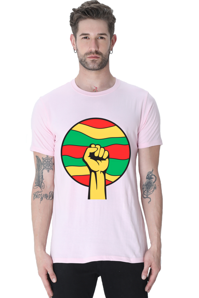Get Noticed where ever you go with Bluelander's Cotton Half Sleeve T-Shirts: Stand Out with Future Fashion!