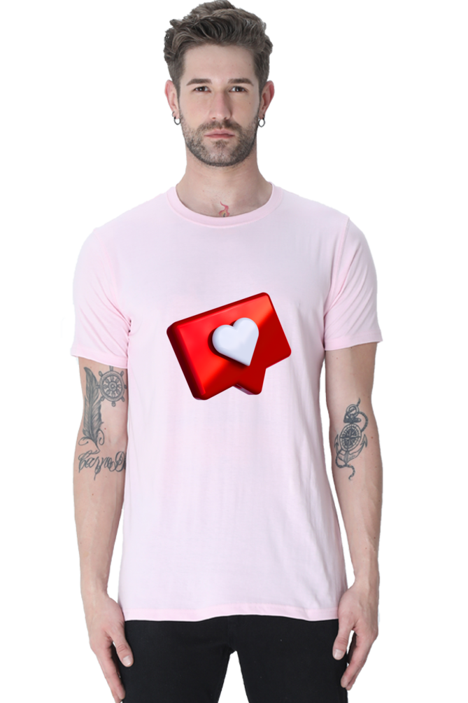 Elevate Your Romance: Fall in Love with Bluelander's Cotton Half Sleeve Tees!