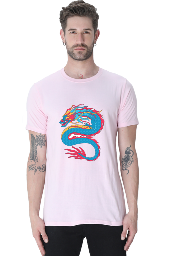 Style Redefined: Embrace Bluelander's Cotton Half Sleeve T-Shirts with Enhanced Design!