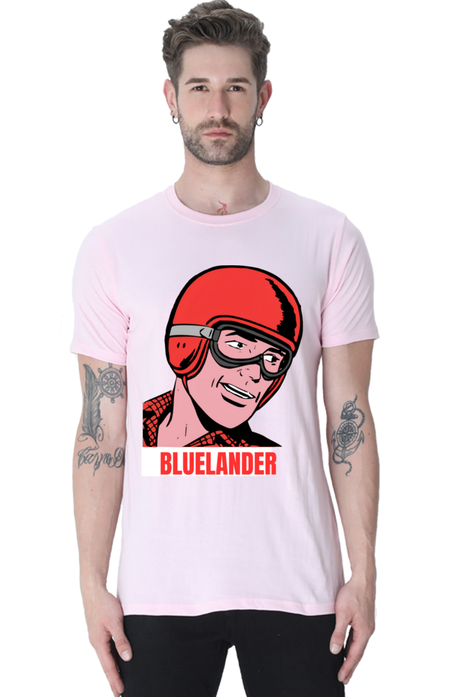 Elevate Your Style with Bluelander's Cotton Half Sleeve T-Shirt!