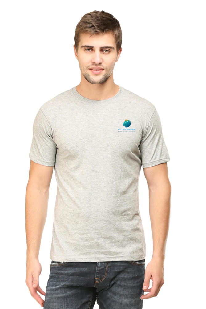 Bluelander's Cotton Half Sleeve T-Shirt -Rock the Cricket Ground in Comfort and Style!