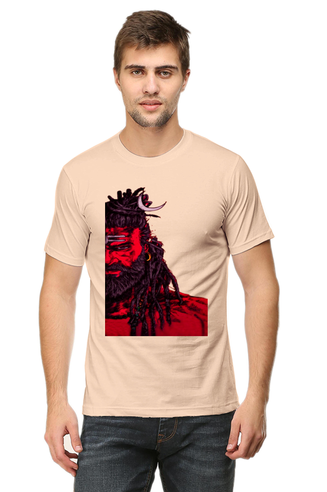 Adorn Yourself with Divine Shiva Vastra - Experience Shiva's Grace with Bluelander's Premium Unisex Cotton T Shirt.