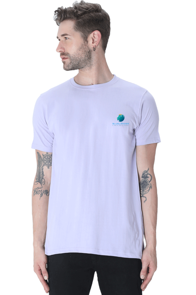 Bluelander's Cotton Half Sleeve T-Shirt -Rock the Cricket Ground in Comfort and Style!