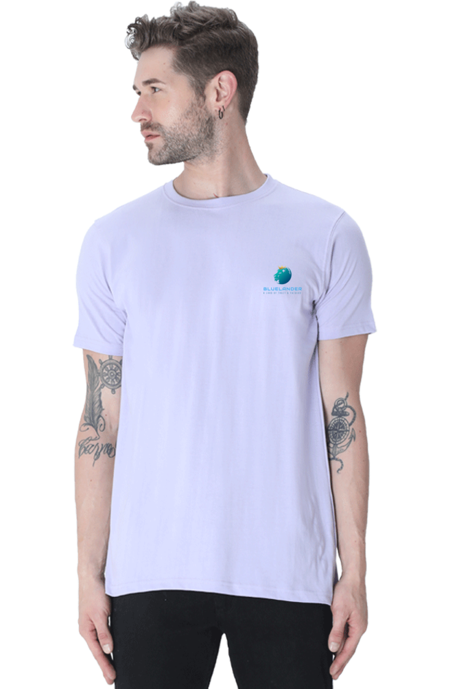 Stand Out in Every Crowd: Bluelander's Cotton Half Sleeve T-Shirt - Elevate Your Style!