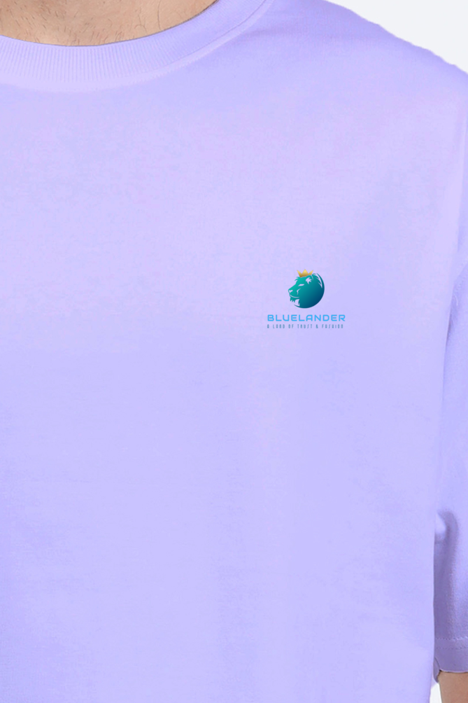 Step into Style: Bluelander's Oversize Classic Cotton T-Shirts - Where Wow Designs Lead the Way!