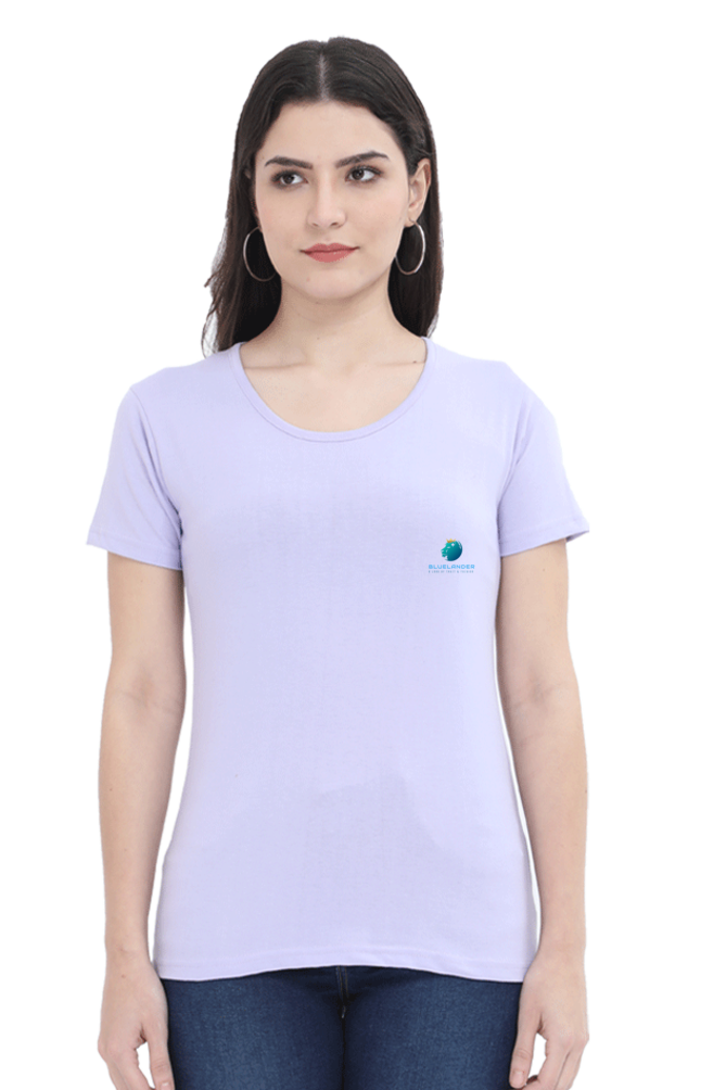 Revitalize Daily Comfort: Bluelander Cotton Half Sleeve T-Shirts for Girls and Women,Tune into Your Mind, Follow Your Heart, and Embrace Timeless Style and Wisdom