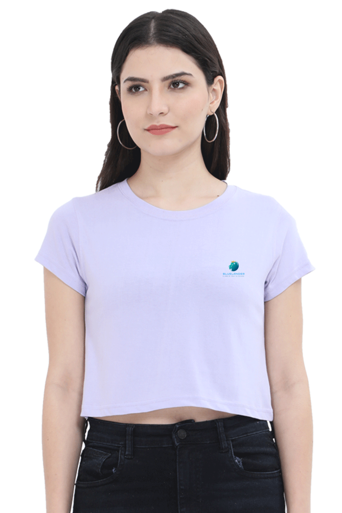 BlueLander Kiss Crop Top Elevate Your Style with Trendy Comfort and a Touch of Playful Elegance