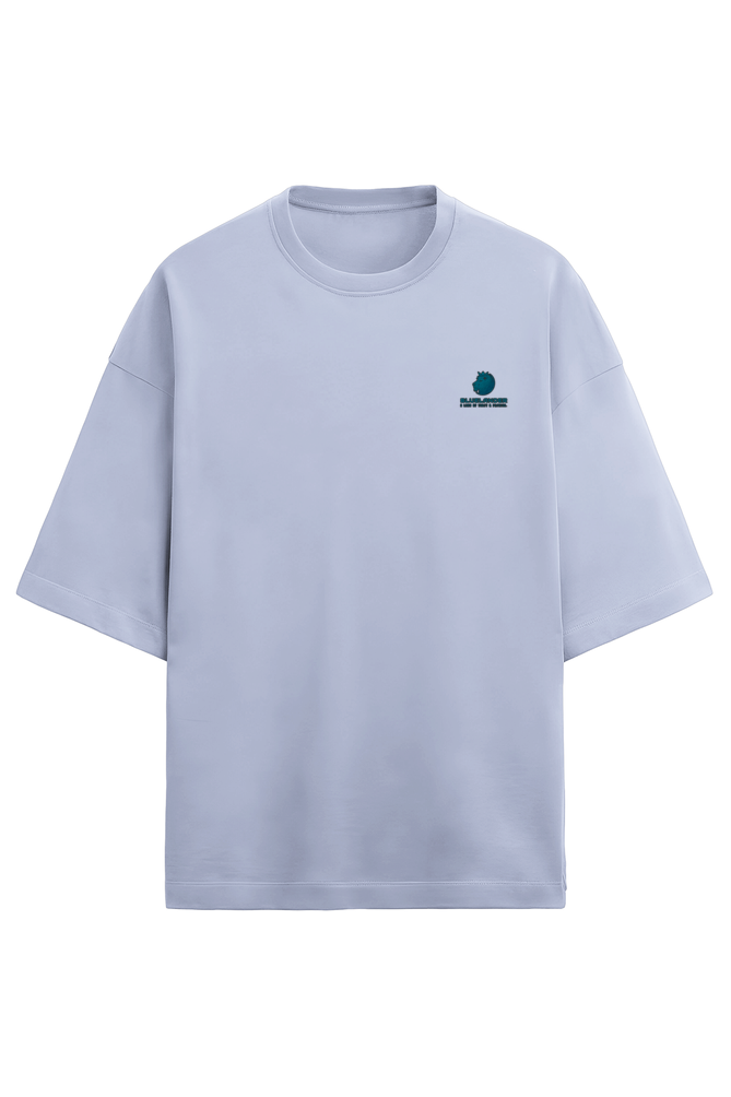 Style Meets Comfort: Bluelander Terry Oversized T-Shirt | 90% Cotton 10% Polyester | Unisex Fit | Pre-Shrunk & Drop Shoulder Design | Explore Now!