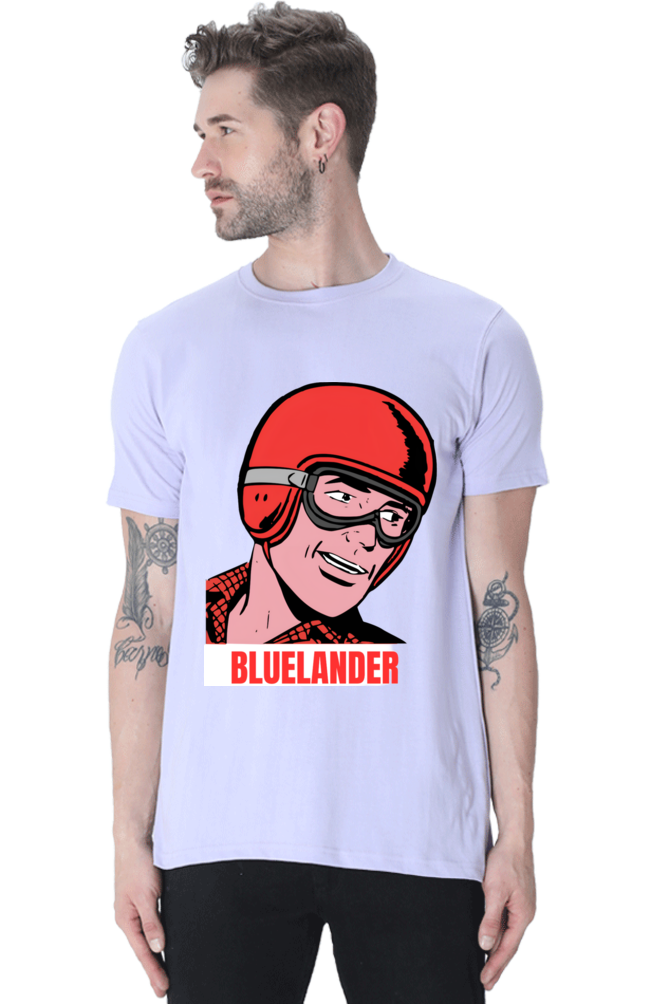 Elevate Your Style with Bluelander's Cotton Half Sleeve T-Shirt!
