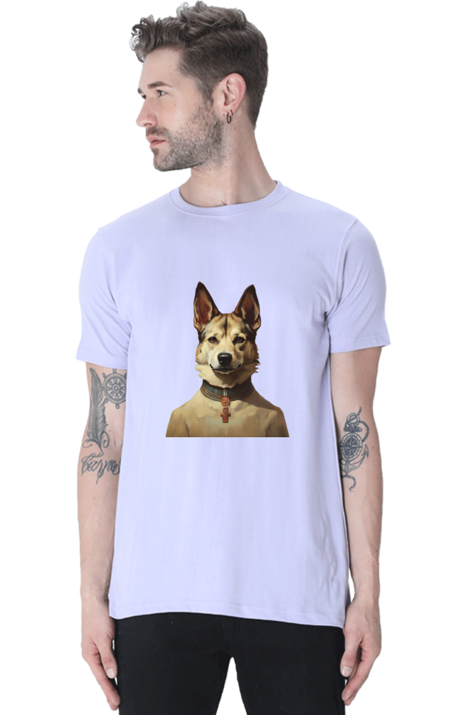 Style for Dog Lovers: Bluelander Cotton Half Sleeve T-Shirts - Comfort and Fashion, Crafted by Human and AI.