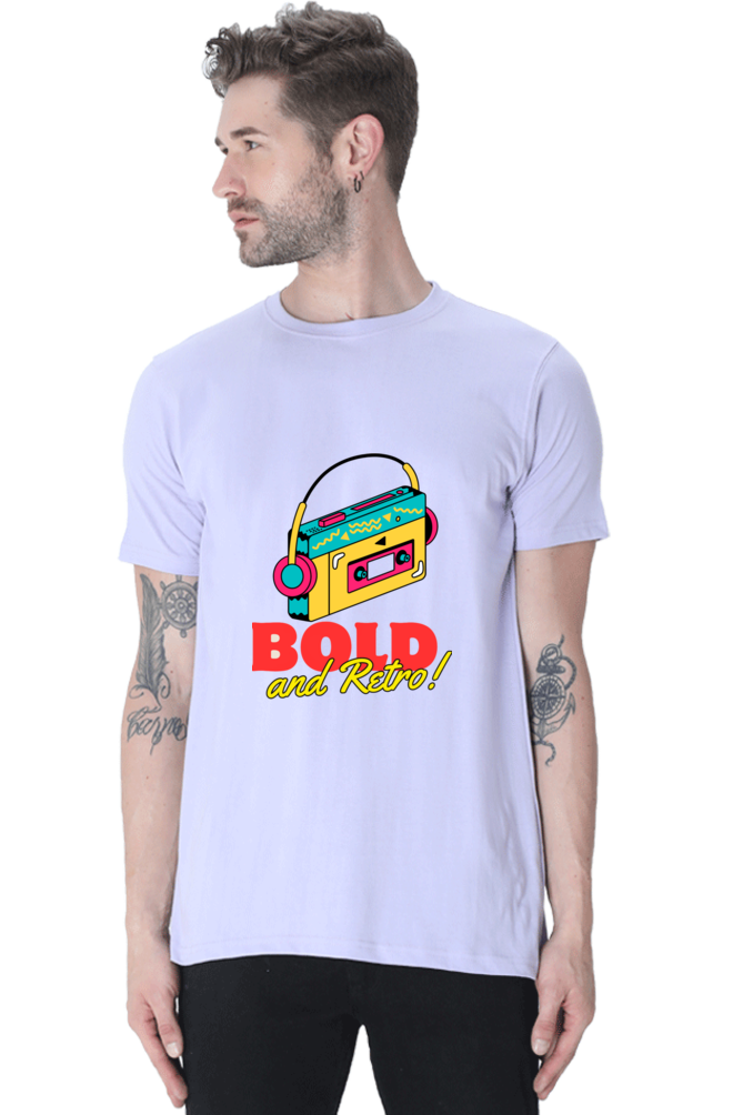 Feel the Fashion Vibe: Elevate Your Style with Bluelander's Cotton Half Sleeve Tees.