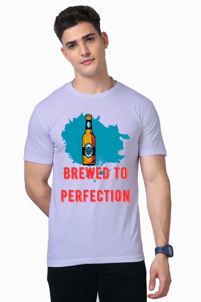 Step into Style: Bluelander's Supima Cotton Half Sleeve T-Shirt, Where Fashion Begins!