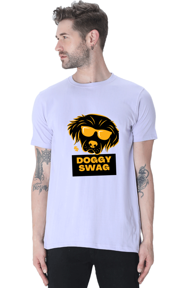 Fashion that Speaks Woofs: Bluelander Cotton Half Sleeve T-Shirts – Unleash Comfort and Style for Dog Devotees.