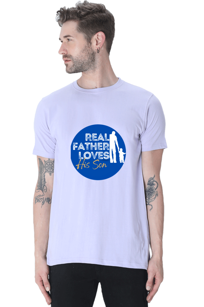 Elevate Father Son Bonds in Style Bluelander's Half Sleeve Cotton T-Shirt - Experience Supreme Comfort with Unmatched Design and Quality