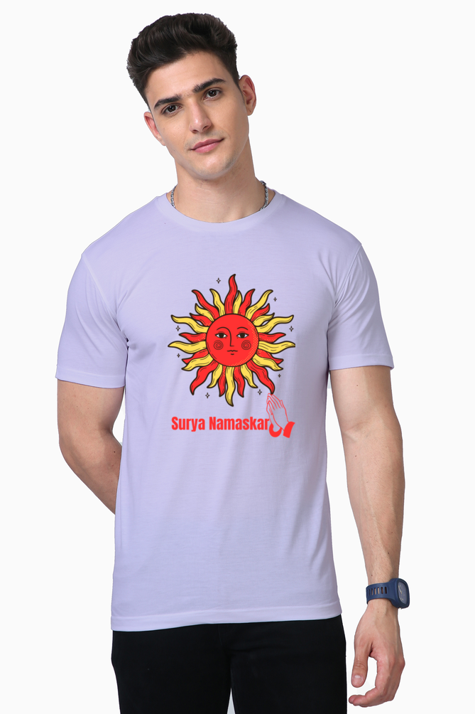 Experience Supreme Comfort: Bluelander's Supima Half Sleeve T-Shirts - Color Your World with Comfort!