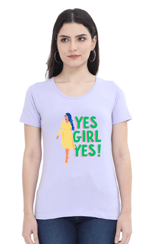 Empowering Every She: BlueLander's Girls and women's Cotton Half Sleeve T-Shirts - Enhanced Design and Supreme Comfort, Tailored for Our Sisters and Moms in India.