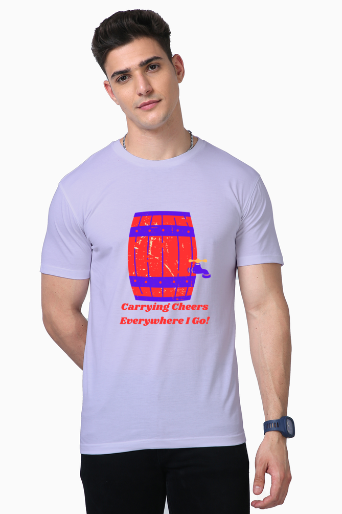 Elevate Your Every Move: Bluelander's Supima Half Sleeve Tees - Dance through Life in Style!