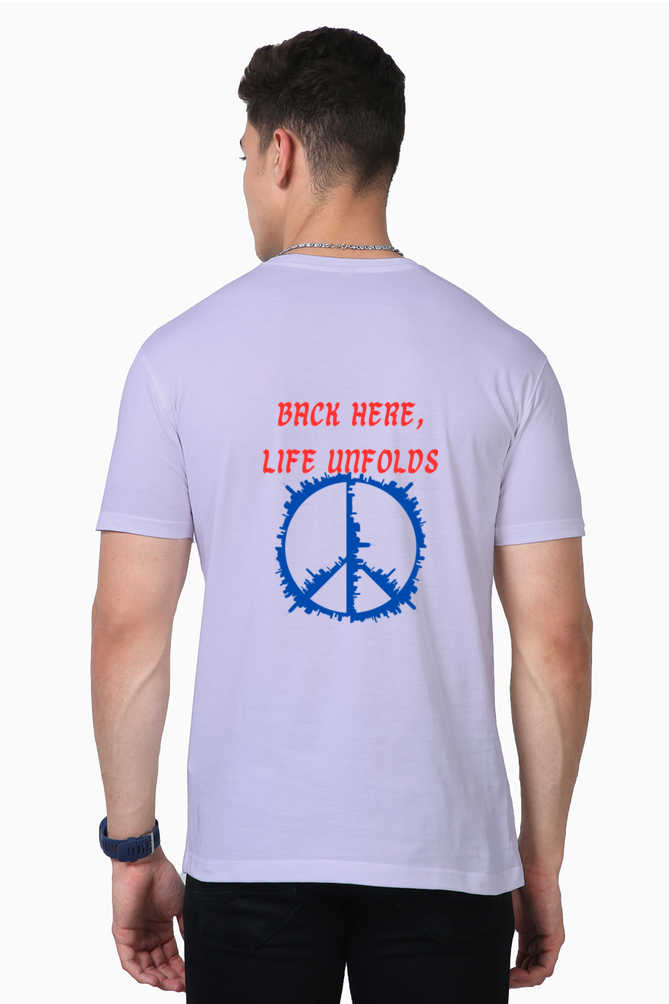 Elevate Your Style with Bluelander's Supima Cotton Half Sleeve T-Shirts – Supreme Comfort Meets Standout Design.
