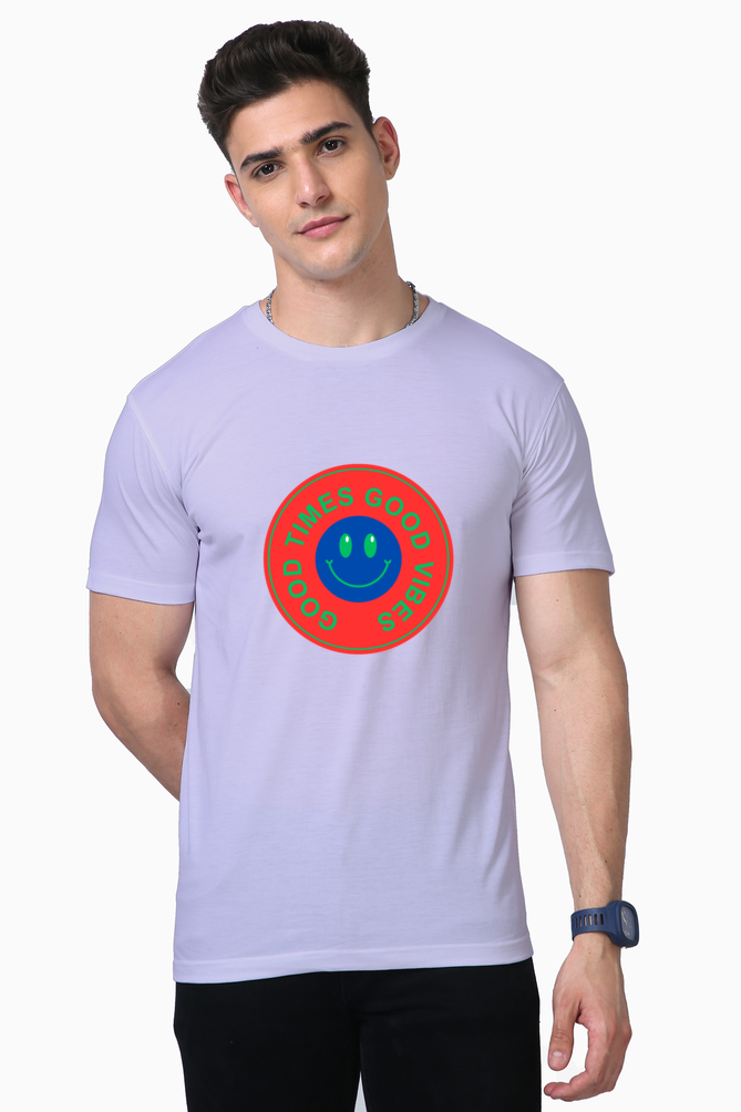 Create Memorable Moments: Bluelander's Supima Cotton Half Sleeve T-Shirt, Where Style Meets Fun!