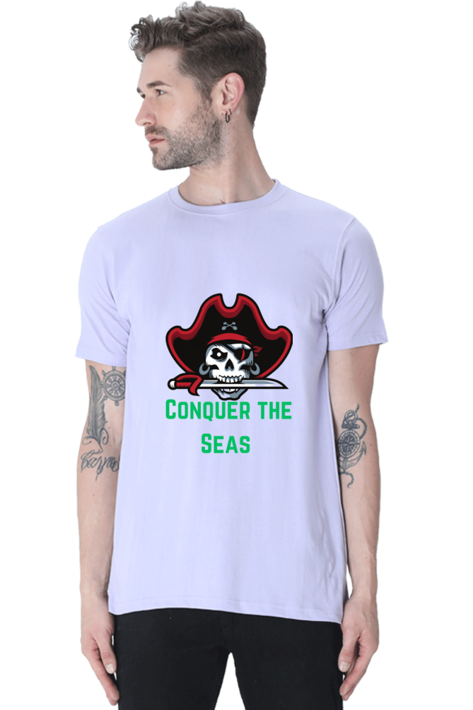 Make a Statement: Bluelander's Enhanced Design Cotton Half Sleeve T-Shirts - Stand Out in Style!