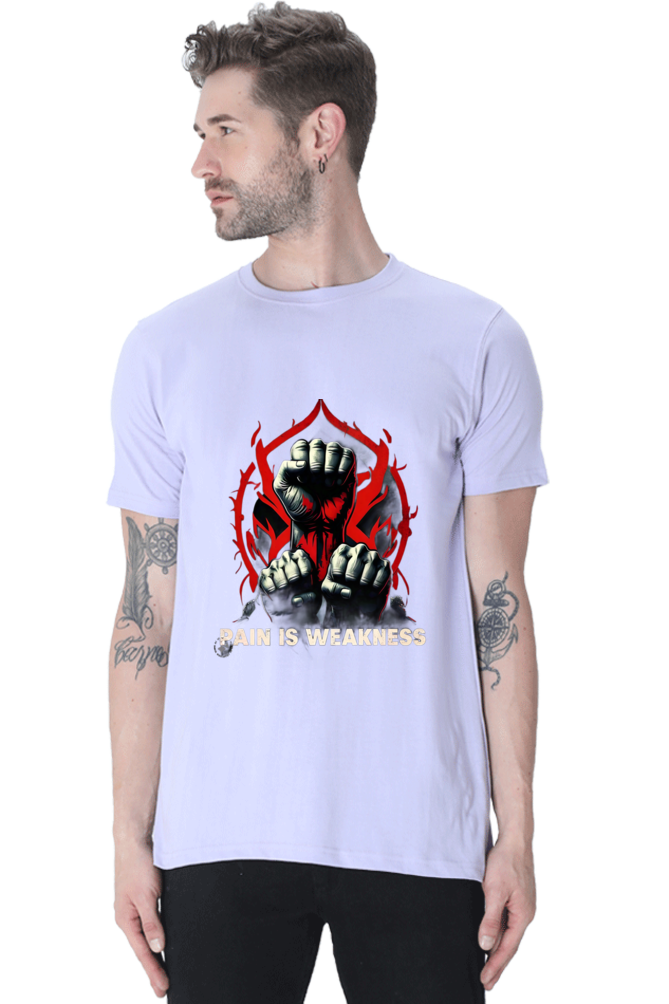 Experience Vibrant Comfort: Bluelander Cotton Half Sleeve T-Shirt | 'The Colors That First Arrived Here' Design | 100% Cotton, Pre-Shrunk, Bio Washed