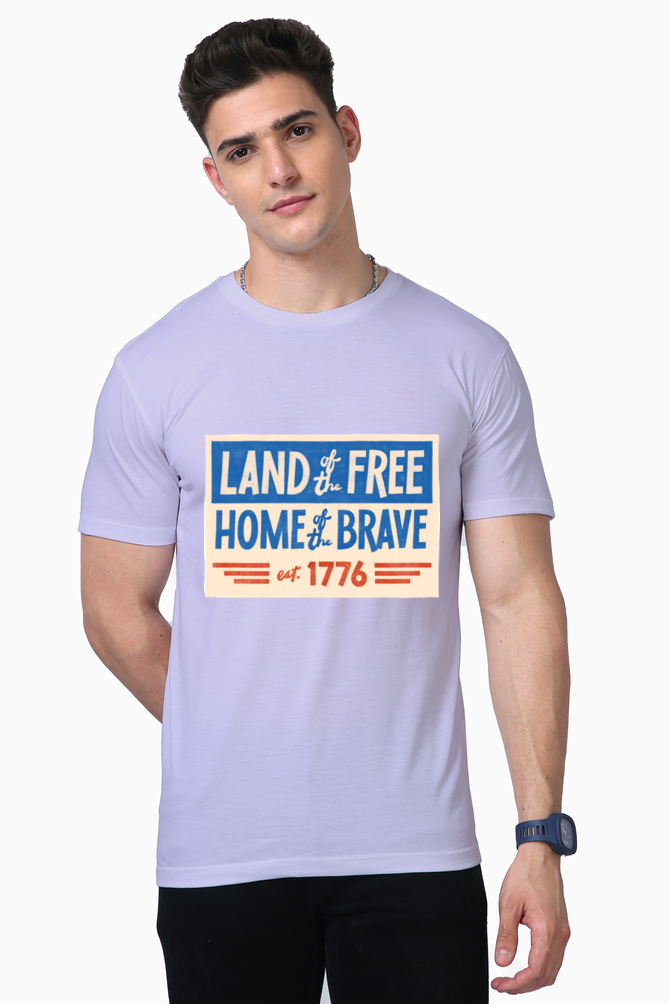 Supreme Comfort: Bluelander's Supima Cotton Half Sleeve T-Shirts, Style Redefined!