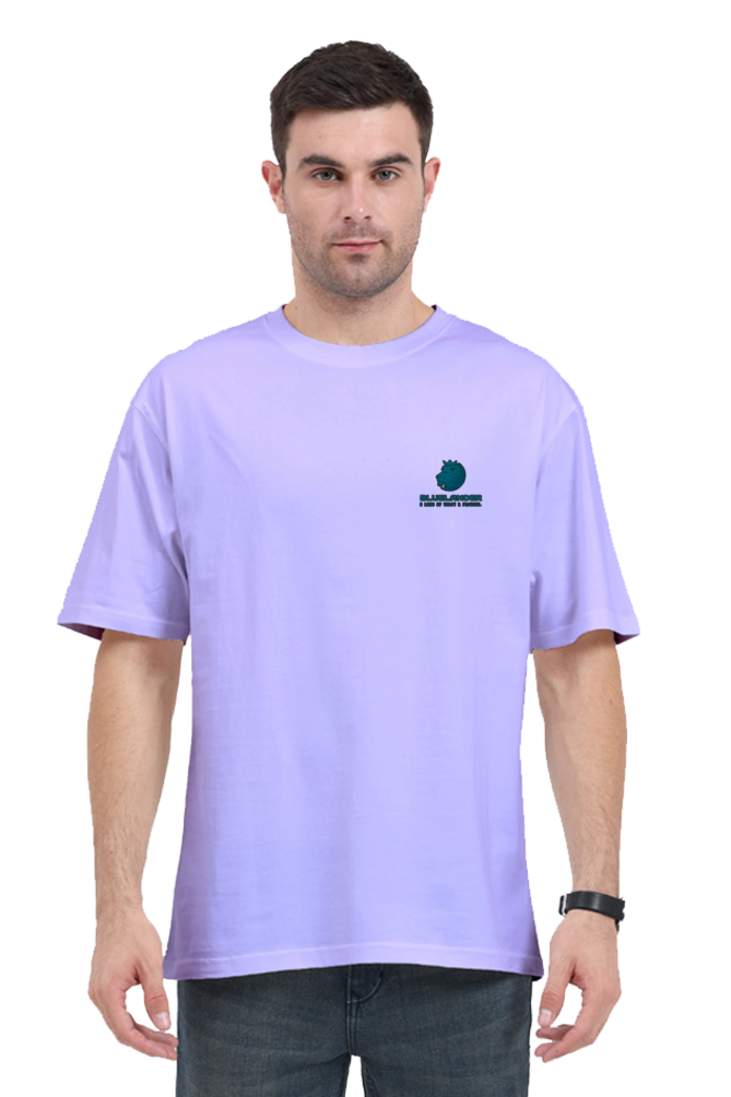Oversized Comfort, Classic Style: Bluelanders soft cotton bio washed Unisex T-Shirt.