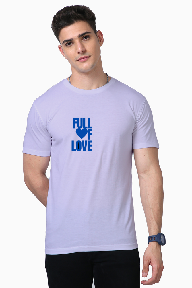 Bluelander Supima Half Sleeve T-Shirts. Enhanced Design, Supreme Comfort Paint the World with Love in Style!