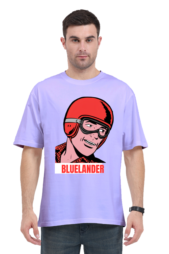 Experience Supreme Comfort: Bluelander's Oversized Cotton T-Shirts with Enhanced Design for Ultimate Glamour!