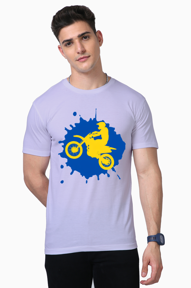 Bluelander's Cotton Full Sleeve T-Shirt: Ride in Style with Safety in the Best Designs!