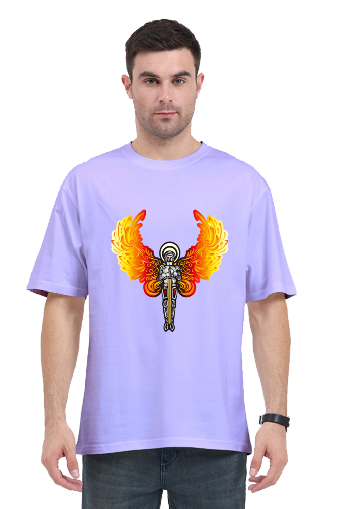 Glow Up Your Nights with Bluelander's Oversize Classic Cotton T Shirts: Futuristic Designs for Stylish Nights!