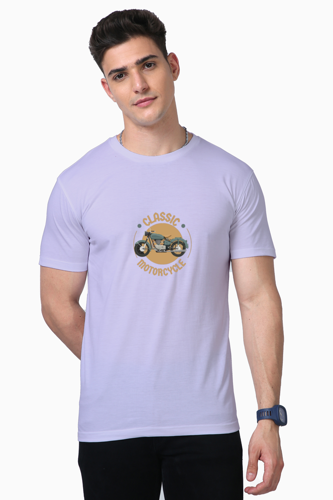 Ride Your Passion with Our Fashion Experience Supreme Comfort in Every Journey with Bluelander Supima Classic t shirt.