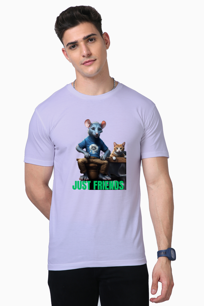 Supreme Style and Comfort: Bluelander Supima Half Sleeve T-Shirts with Enhanced Design .