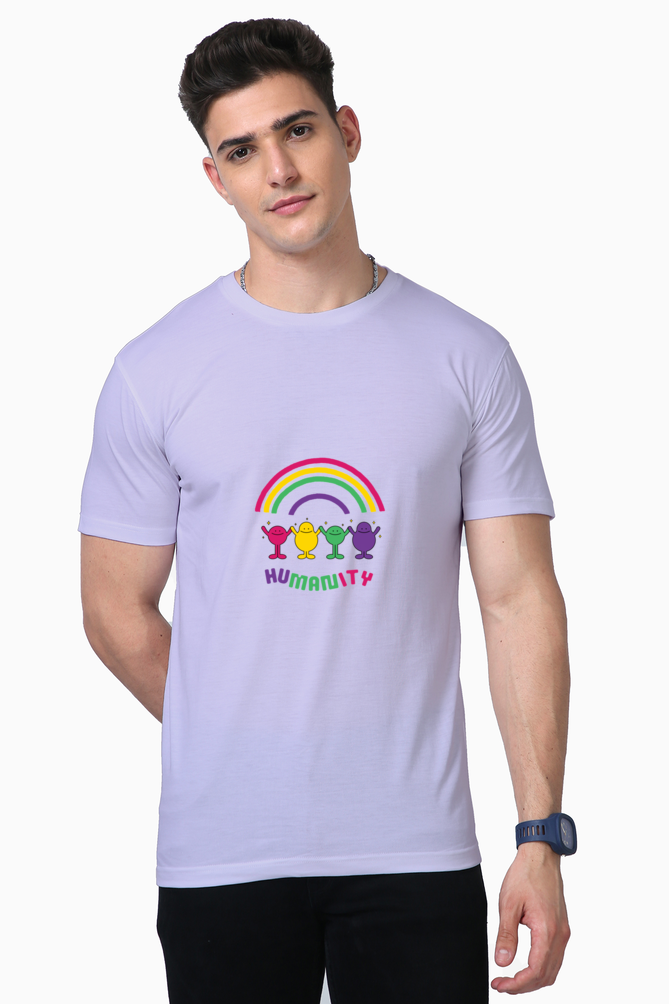 Bluelander Supima Half Sleeve T-Shirts: Experience Supreme Comfort and Style – Unleash Extraordinary Quality and Latest Designs, Show Your Humanity with Style.
