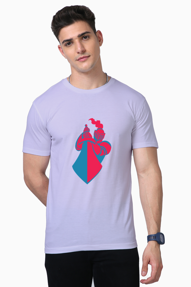 Bluelander's Supima Cotton Half Sleeve Tees:Rock Your Day in Comfort and Style.