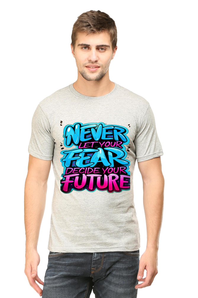 Bluelander Premium Cotton Unisex T-Shirt - Super Combed, Pre Shrunk, Bio Washed, Lycra Ribbed Neck | Power of Love and Fashion