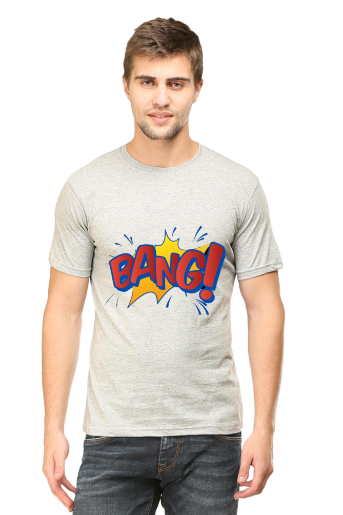 Stand Out with Bluelander's Cotton Half Sleeve T-Shirt!