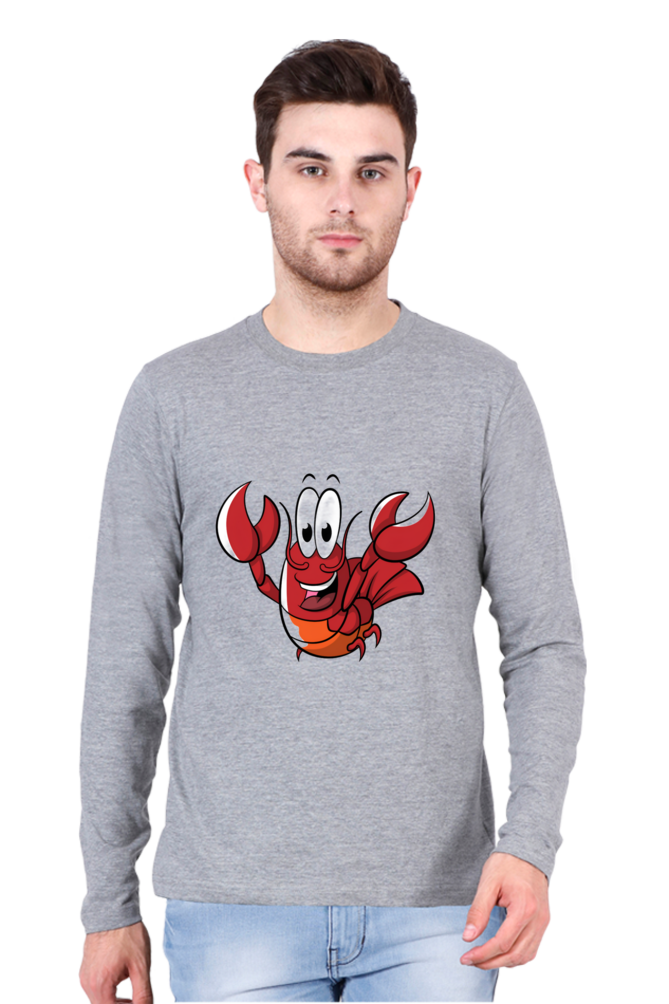 Discover Ultimate Design: Bluelander's Cotton Full Sleeve T-Shirts - Embrace Style and Softness!