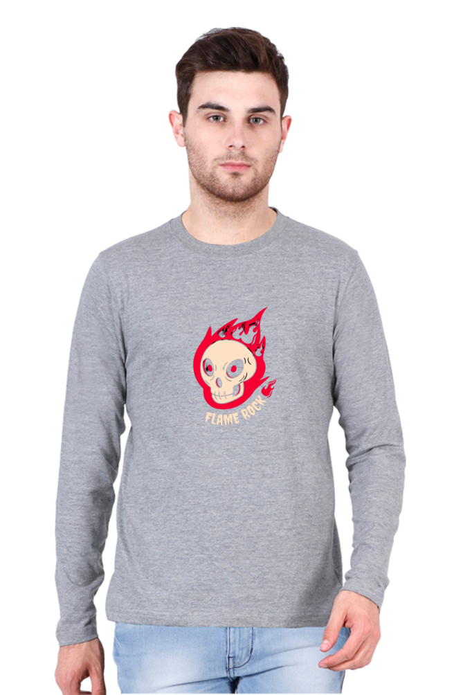 Discover Timeless Comfort with Bluelander Classic Cotton Full Sleeve T-Shirt – Elevate Your Style Today