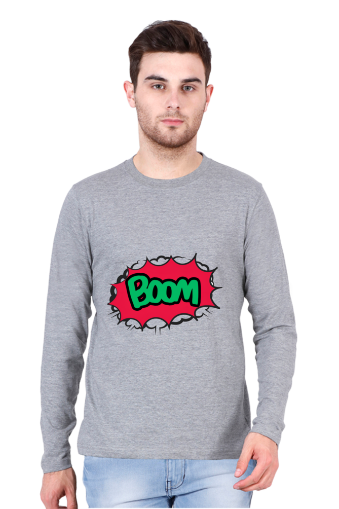 Bluelander's Cotton Full Sleeve T-Shirts: Stand Out with Unique Designs, Earn Compliments on the Go!